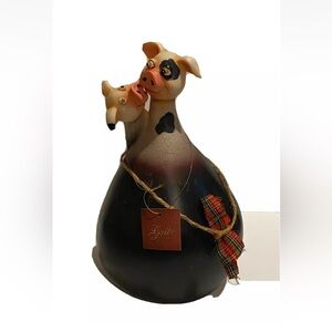 Farm Animal Chalk Board- 2  Pigs Chalkboard by  Galt- RARE FIND